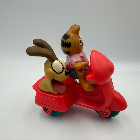 Lot of 3 Vintage Garfield McDonald's 1988 Toy Figure Collectible Happy Meal Toys - Picture 6 of 9